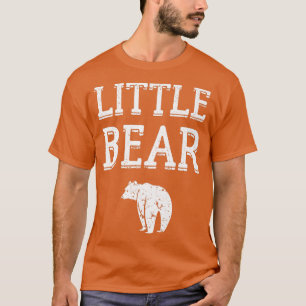 Trendy Little Bear Simple Bold Line Art Premium  T-Shirt