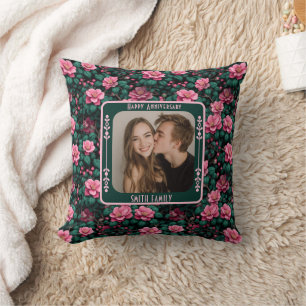 Trendy Lovebird 50Th Wedding Anniversary For Mum  Cushion