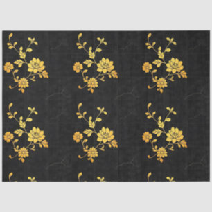 Trendy Luxury Elegant Floral Collection Tissue Paper
