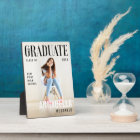 Trendy Magazine Cover Inspired Graduation Photo