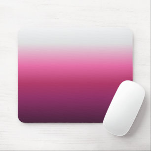 trendy magenta maroon marsala burgundy ombre mouse mat