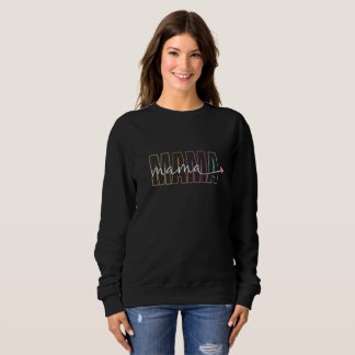 Trendy MAMA causal sweatshirt