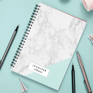 Trendy Marble Texture Notebook
