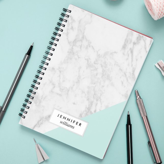 Trendy Marble Texture Notebook (Creator Uploaded)