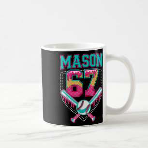 Trendy Mason 67 Mem Ice Cream Drip Bysebyll Birthd Coffee Mug