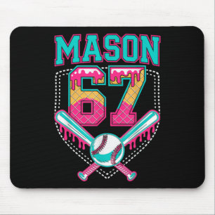 Trendy Mason 67 Mem Ice Cream Drip Bysebyll Birthd Mouse Mat