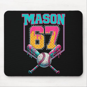 Trendy Mason 67 Mem Ice Cream Drip Bysebyll Birthd Mouse Mat