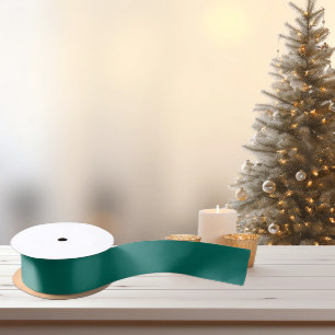 Trendy Medium Bluish Green - Satin Ribbon