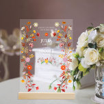 Trendy Mexican Talavera Floral Fiesta Wedding Acrylic Invitations<br><div class="desc">Beautiful Invitation to celebrate Special occasions and festivals comes with digital and E-invitation as per your request. We would love to replicate our designs to make multiple products like rsvp cards, labels envelopes, and more. Customisation is available for ready to print on request at info@shamaurcreatif@gmail.com Look Forward to hearing from...</div>