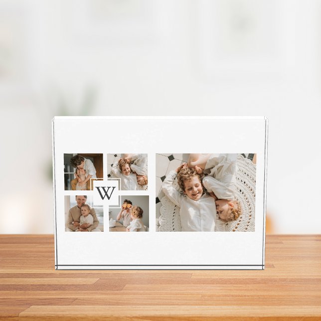 Trendy Minimalist Collage Fathers Photo Daddy Gift (Creator Uploaded)