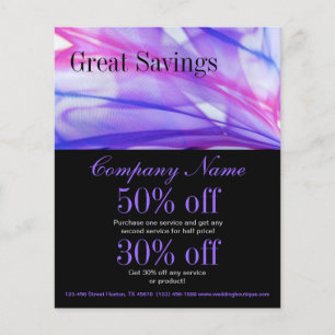 trendy minimalist elegant modern purple abstract flyer