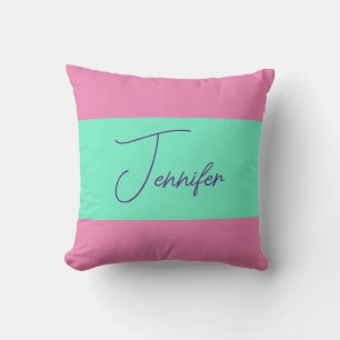 Trendy Minimalist Modern Plain Simple Pastel Colou Cushion