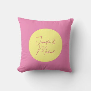 Trendy Minimalist Modern Plain Simple Pastel Colou Cushion