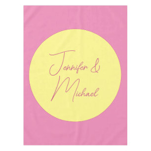 Trendy Minimalist Modern Plain Simple Pastel Colou Tablecloth