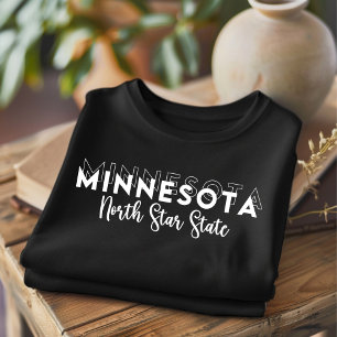Trendy Minnesota North Star State T-Shirt