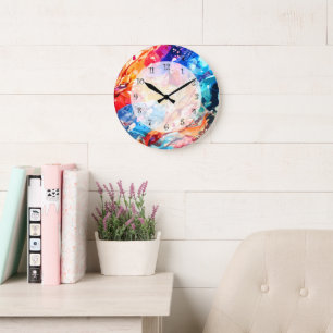 Trendy Modern Abstract Wall Decor Clocks