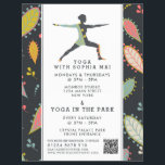 Trendy Modern Boho Yoga Class Advertising Flyer<br><div class="desc">Trendy Modern Boho Yoga Class Advertising Flyers By The Business Card Store.</div>