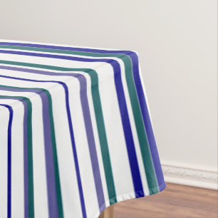 Trendy Modern Chic Stripes Tablecloth