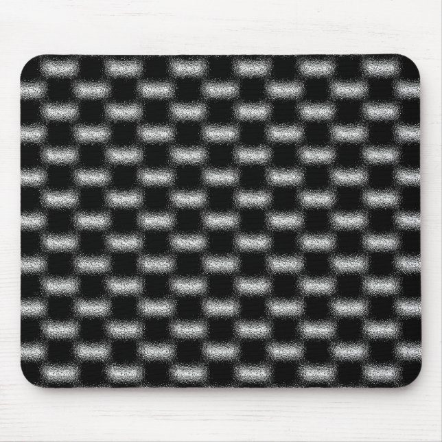Trendy Modern Cool Unique Abstract Patterns Mouse Mat (Front)