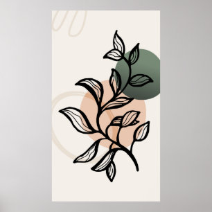 Trendy Modern design Poster