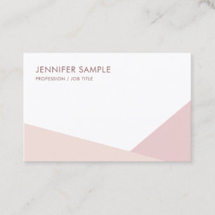 Trendy Modern Elegant Simple Professional Template Business Card