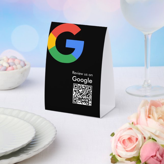Trendy Modern Google Review QR Code (Insitu(Wedding))