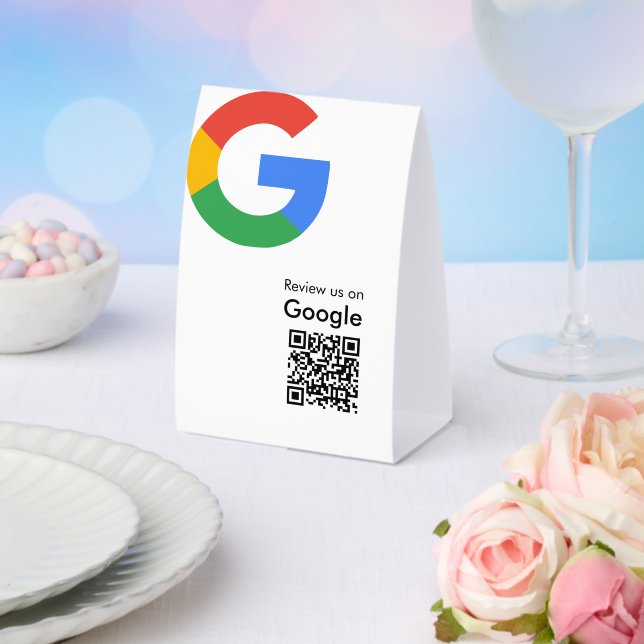 Trendy Modern Google Review QR Code (Insitu(Wedding))