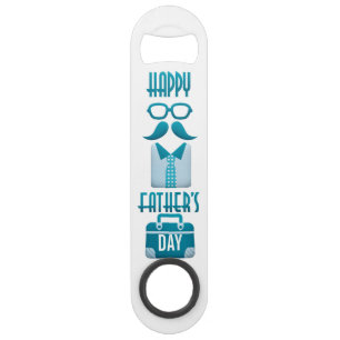 Trendy Modern Hipster Father's Day Personalised