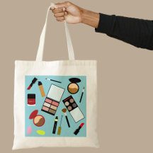 Trendy Modern Make Up Artist Tote Bag