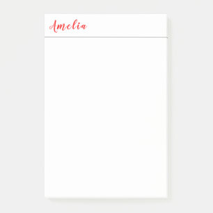 Trendy Modern Minimalist Professional Chic Post-it Notes