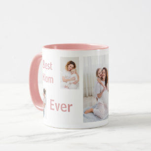 Trendy Modern Mother Best Mum Ever Keepsake  Mug