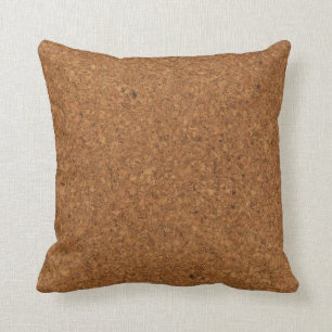 Trendy Modern Natural Cork Texture Cushion