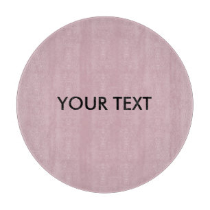 Trendy Modern Professional Custom Brand Name Pink Cutting Board