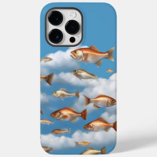 Trendy Modern Raining Fish Case-Mate iPhone 14 Pro Max Case