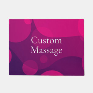 Trendy Modern Simple Custom Massage Doormat