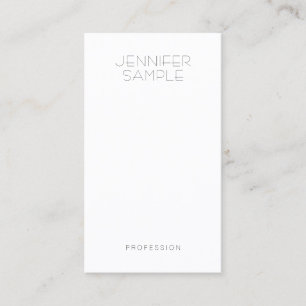 Trendy Modern Simple Professional Elegant Template Business Card