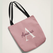 Trendy Monogram Amara | Tea Rose & Berry Custom