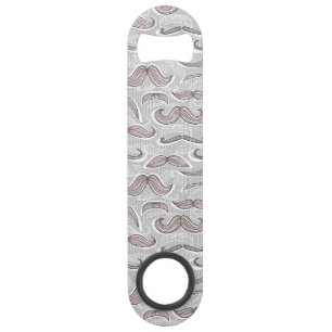 Trendy Moustache Pattern