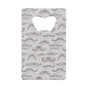 Trendy Moustache Pattern