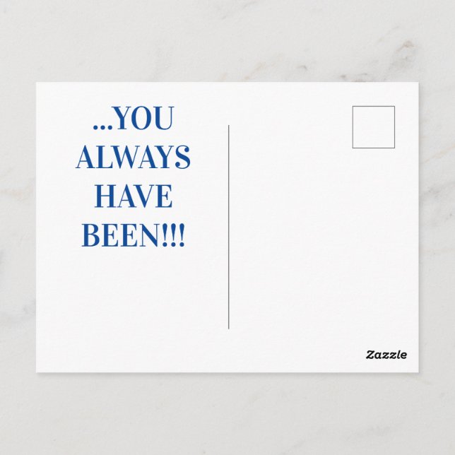 Trendy Multicolor Official Teenager 13th Birthday  Postcard (Back)