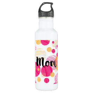 Trendy Mum Polka-Dot Pattern 710 Ml Water Bottle