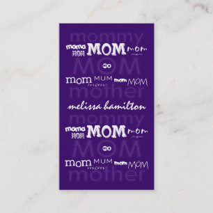 Trendy Mummy Calling Cards