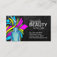 TRENDY NAIL SALON BUSINESS CARD