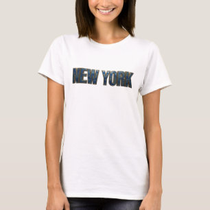Trendy Navy NEW YORK Tee