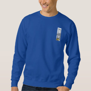 Trendy New York Yellow Taxi Brooklyn Bridge Mens Sweatshirt