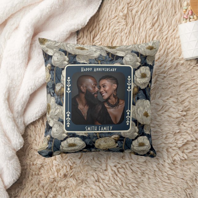Trendy Partners 50Th Wedding Anniversary For Older Cushion (Blanket)
