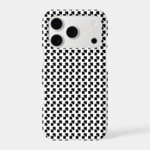Trendy Pattern Design in Black and White