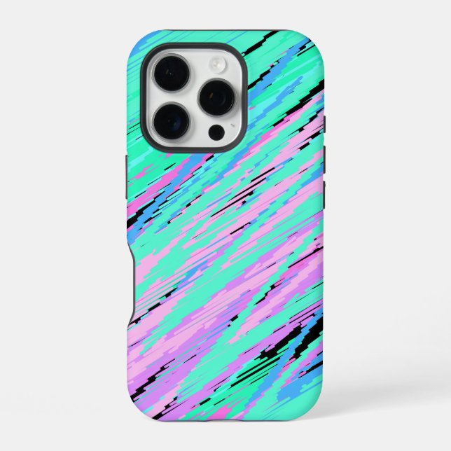 Trendy Pattern Design iPhone Case (Back)