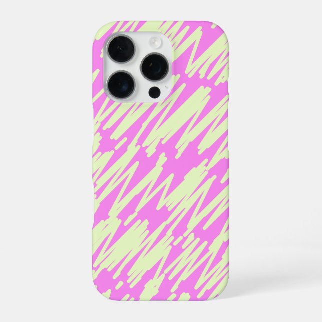 Trendy Pattern Design iPhone Case (Back)