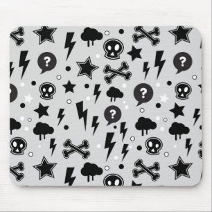Trendy pattern mouse mat